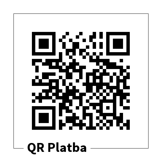 QR platba 555 Kč